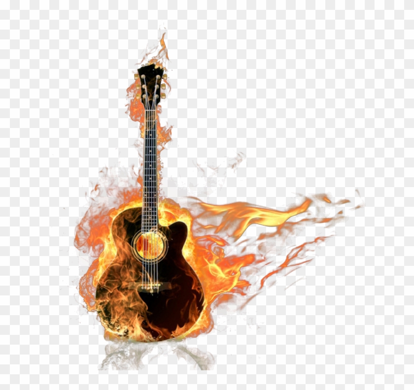 Comente - Guitarra De Fuego Png Clipart #3280693