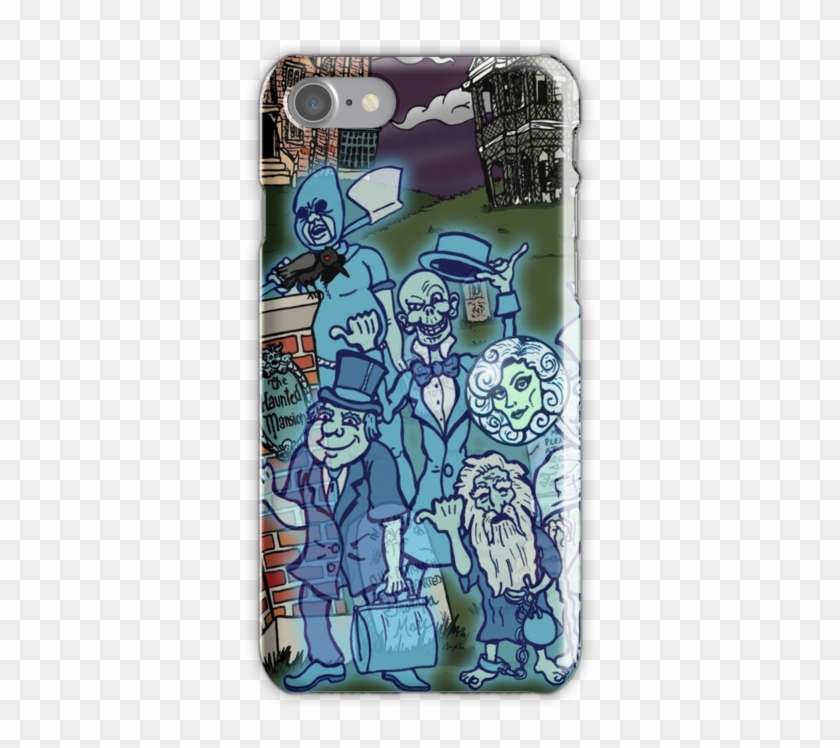 Grim Grinning Ghosts - Mobile Phone Case Clipart