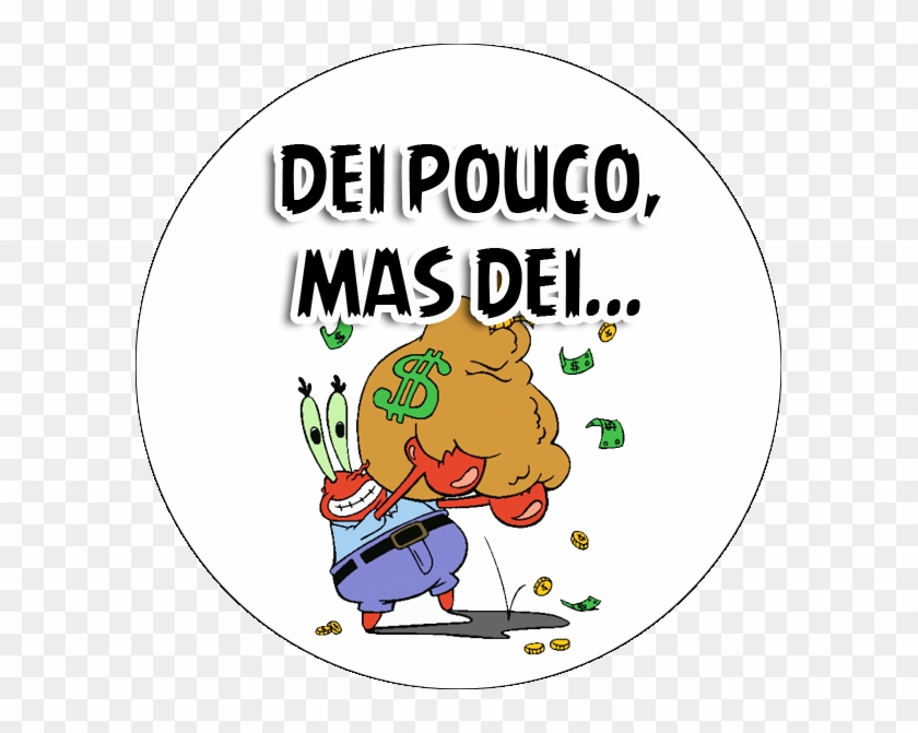Adesivos Para Hora Da Gravata - Mr Krabs Money Png Clipart