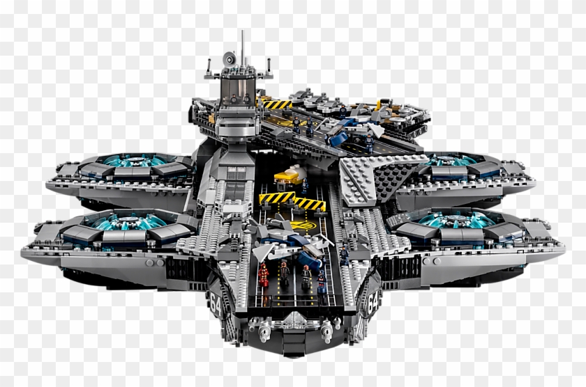The Shield Helicarrier - Lego Marvel Super Heroes The Shield Helicarrier 76042 Clipart