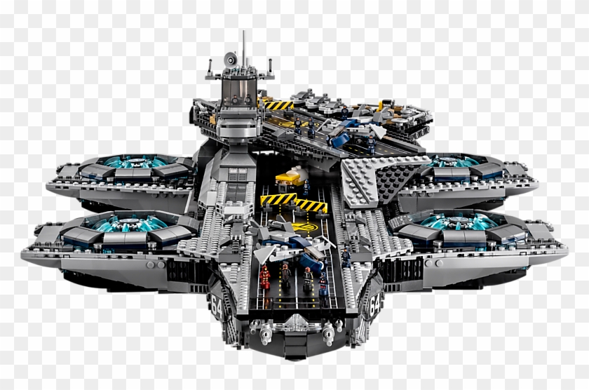 The Shield Helicarrier - Lego Marvel Super Heroes The Shield Helicarrier 76042 Clipart #3280876