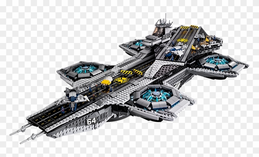 The Shield Helicarrier - Lego Avengers Helicarrier Clipart #3280940