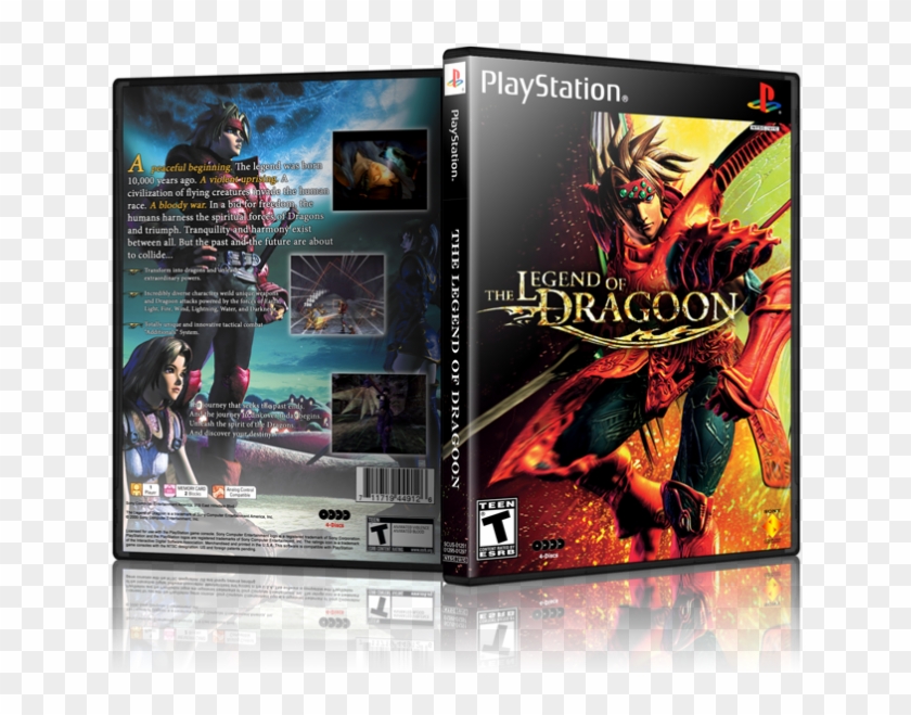 The Legend Of Dragoon Box Art Cover - Legend Of The Dragoon Clipart #3281071