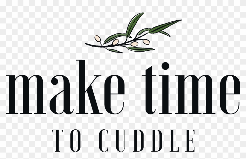 Make Time To Cuddle - Calligraphy Clipart #3281296