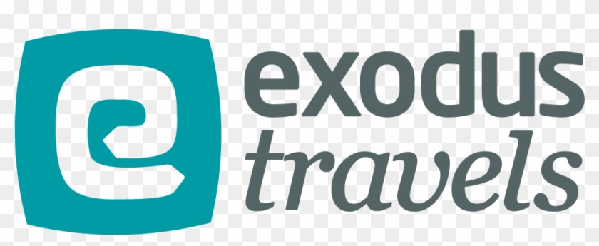 Exodus Logo Stacked Rgb Master Cs Web Only - Exodus Travels Logo Png Clipart #3281653