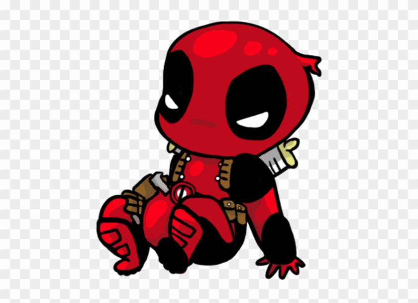 Deadpoop By Bleshu - Deadpool Baby Png Clipart #3281657