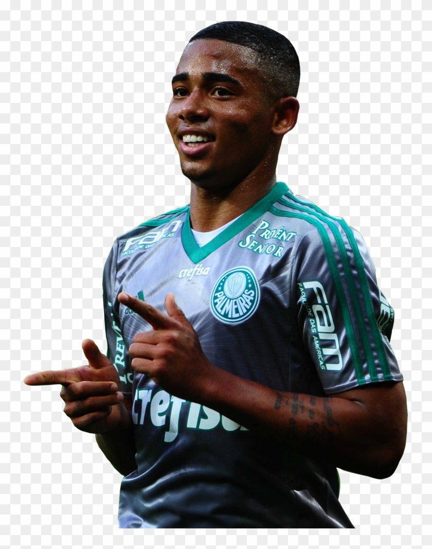 Gabriel Jesus Render - Gabriel Jesus Palmeiras Png Clipart