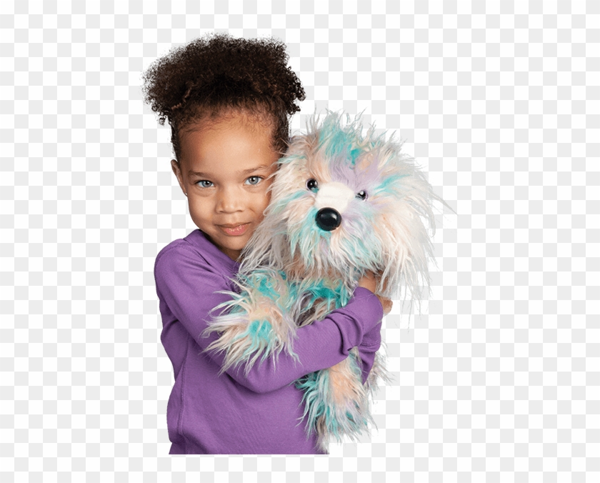 Girl With Jaxton - Stuffed Toy Clipart