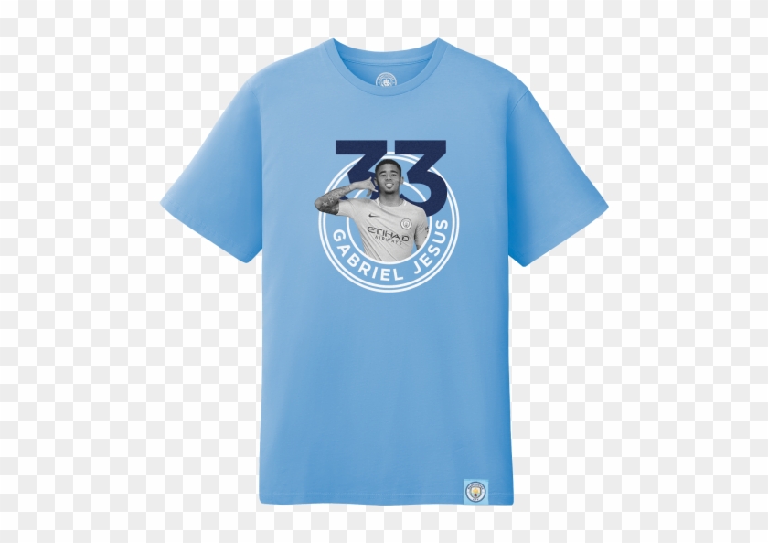 Manchester City Gabriel Jesus T-shirt - Punxsutawney Phil Clipart #3281963
