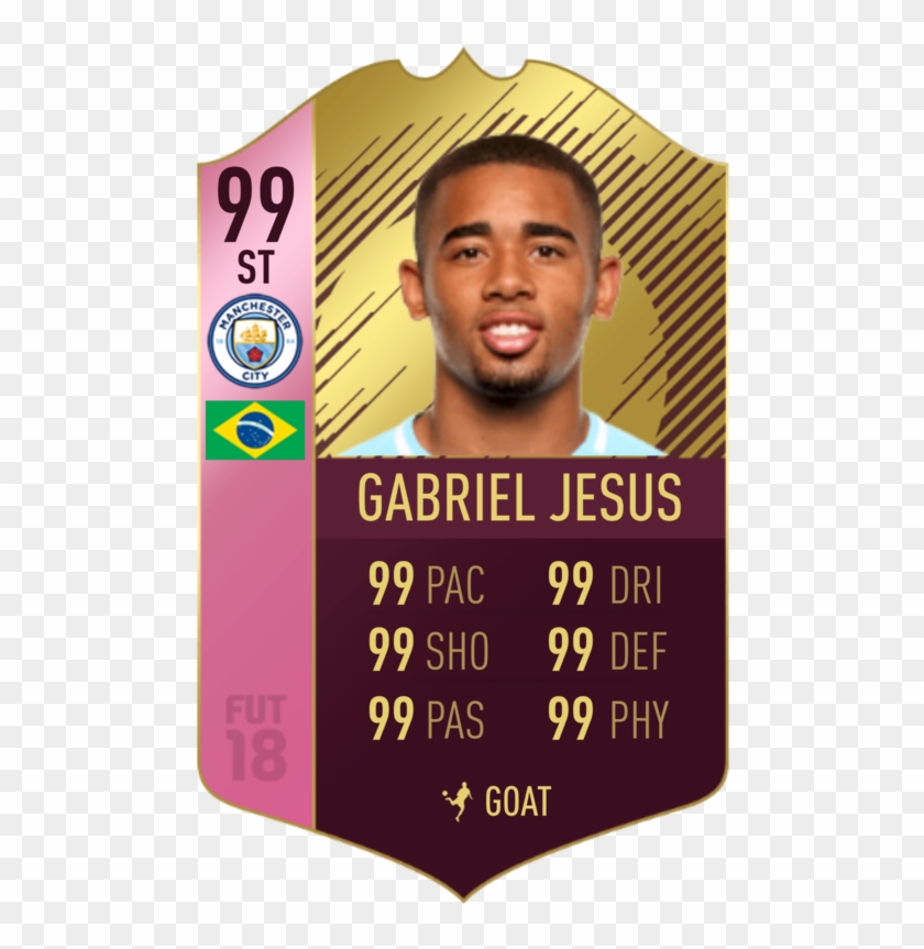 6 F123 F83 79 Fb 454 A A580 97 Aea92 D0595 - Gabriel Jesus Fifa 18 Clipart #3282004