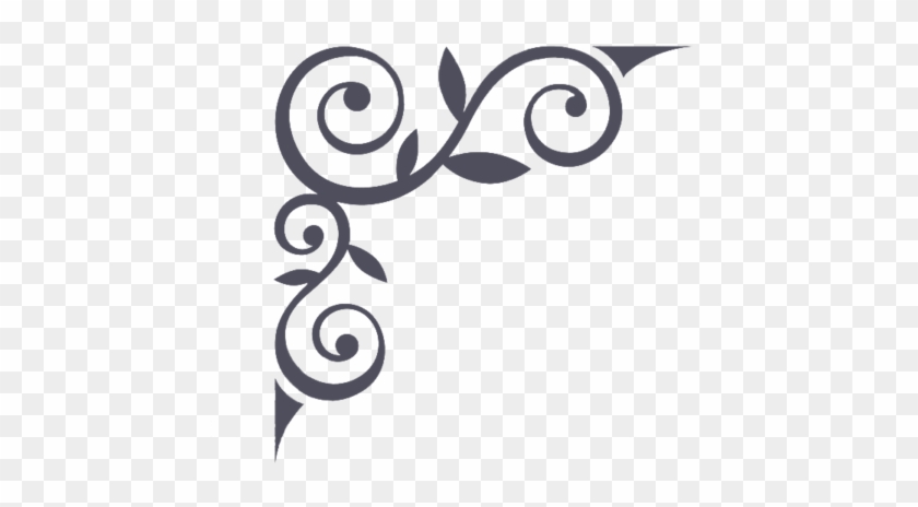 Free Decoration Png - Line Corner Frame Clipart