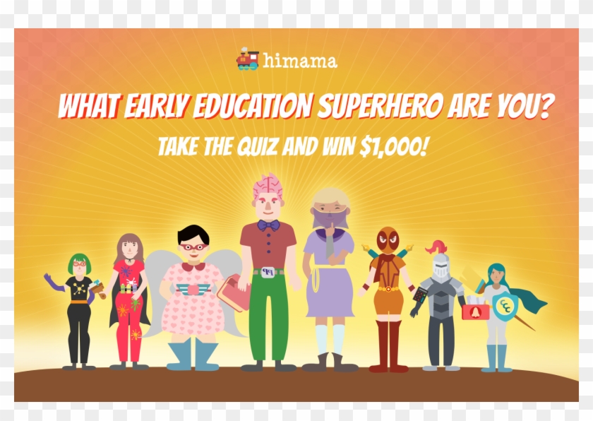 What Early Education Superhero Are You - Cartoon Clipart #3282223