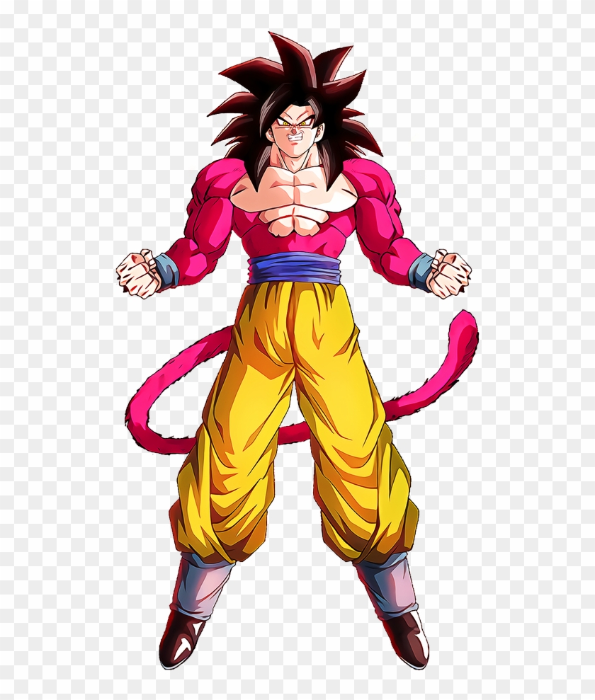 Super Saiyan 4 Goku Character Hd Version - Goku Ss4 Png Clipart