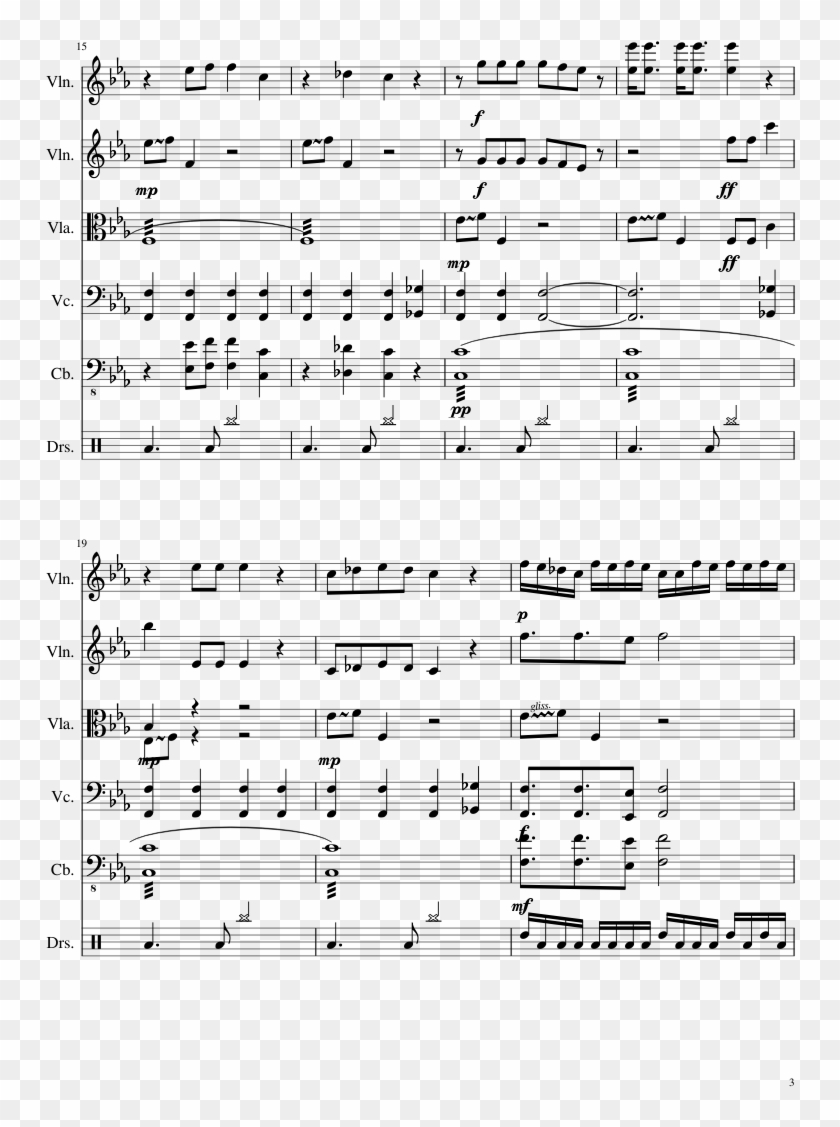 Monster Sheet Music Composed By Exo Arr - Knuck If You Buck Sheet Music Clipart