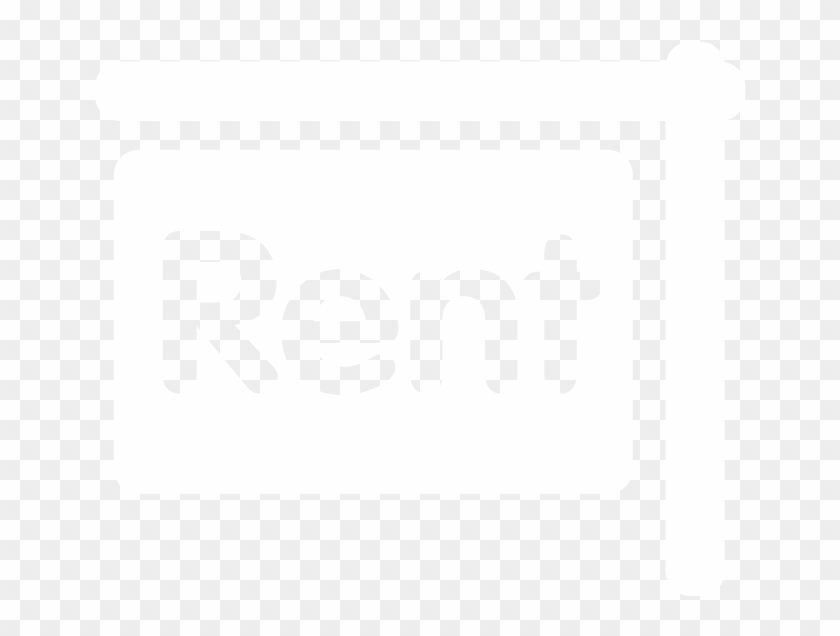 Image Rent Icon 01 - Rental Icon White Png Clipart #3282663