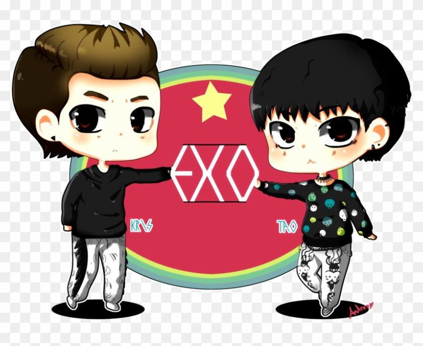 Exo-m Images Kris & Tao Hd Wallpaper And Background - صور اكسو انمى Clipart #3283049