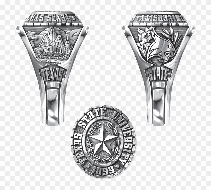 Texas State University Ring Clipart