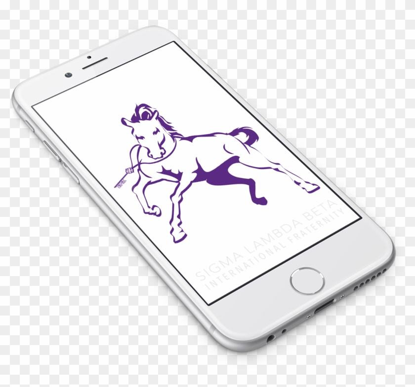 Connect With Sigma Lambda Beta - Smartphone Clipart