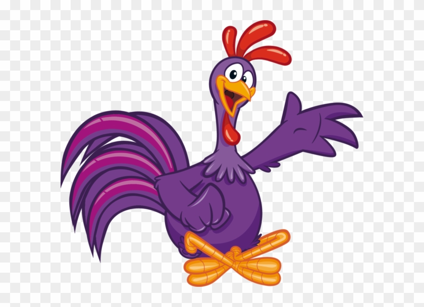 Galo Carijó Da Galinha Pintadinha - Galinha Pintadinha E Personagens Clipart #3283361