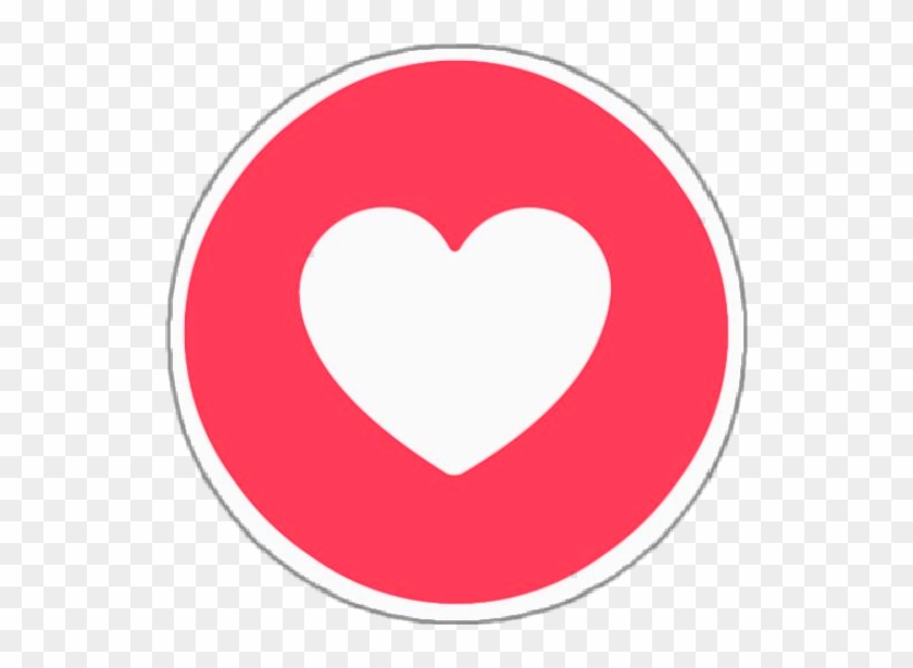 #love #heart #reaction #facebook #stiker #red #instagram - Asana Icon Clipart