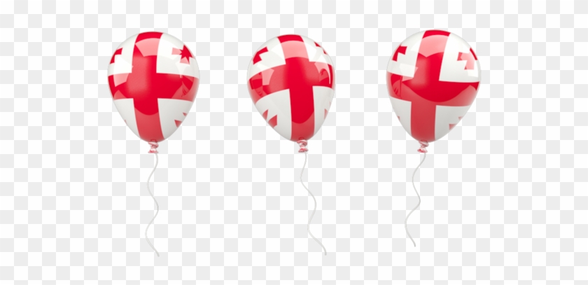Georgia Flag Balloon Graphics Photo - Balloon Georgian Flag Png Clipart