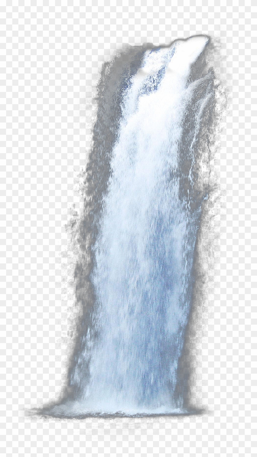 #water #waterfall - Sketch Clipart