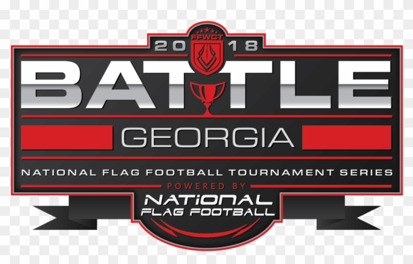 A National Flag Football Organized Event With Teams - Label Clipart