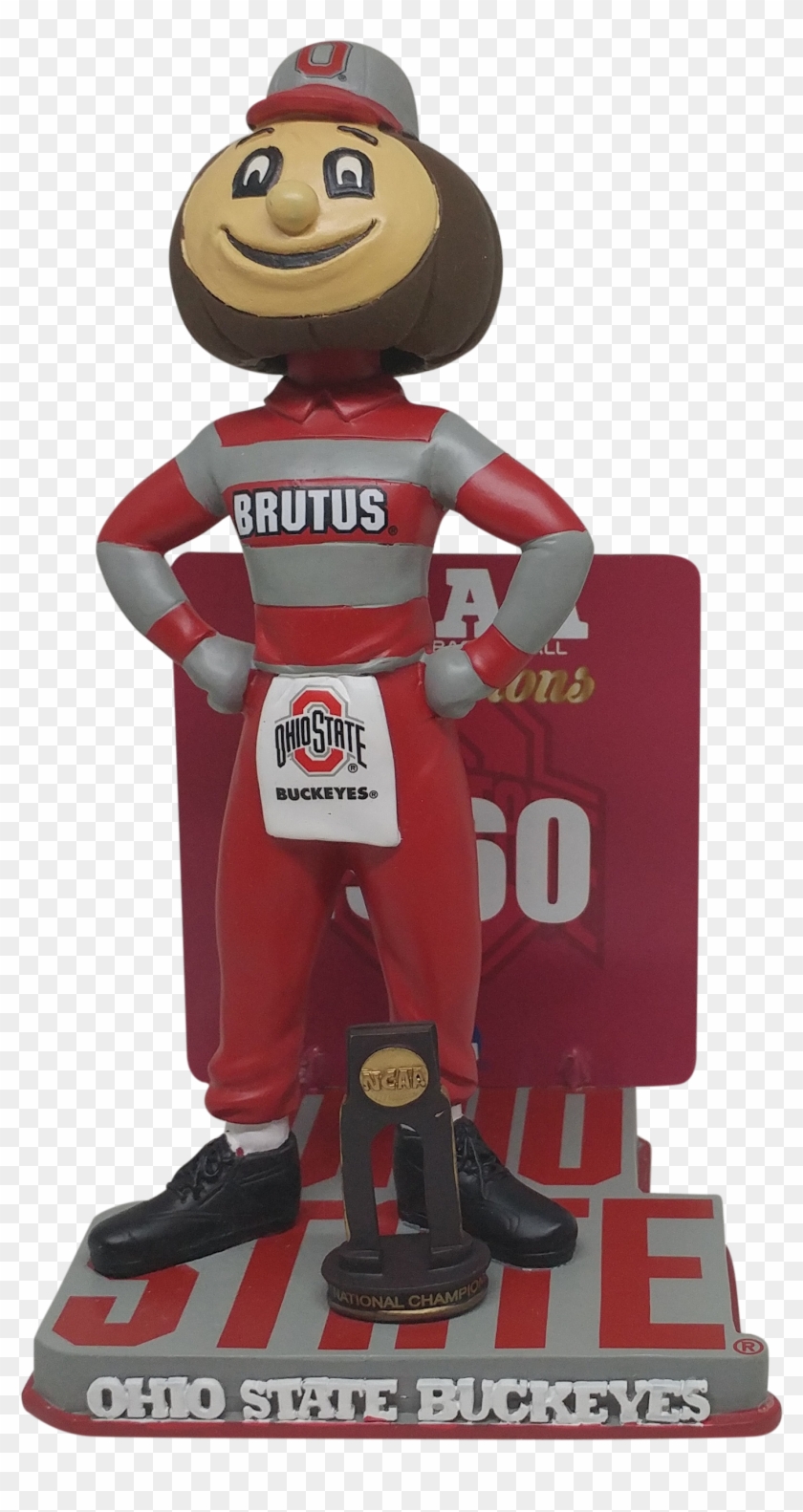 Brutus Buckeye Ohio State Ncaa Men's Basketball Nat - Figurine Clipart #3283939