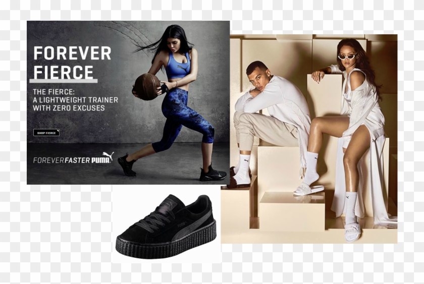 Kate Hudson, , Is The Co Founder Behind Fabletics - Fenty Puma Slides White Clipart #3284044