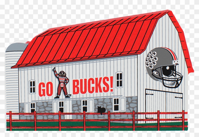 Ohio State Football House Clipart