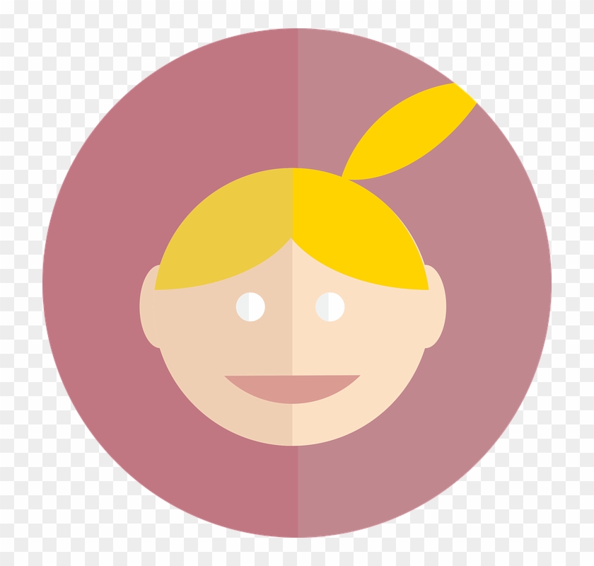 The Little Girl, Child, A Smile, A Small Child, Man - Simbol Anak Kecil Png Clipart