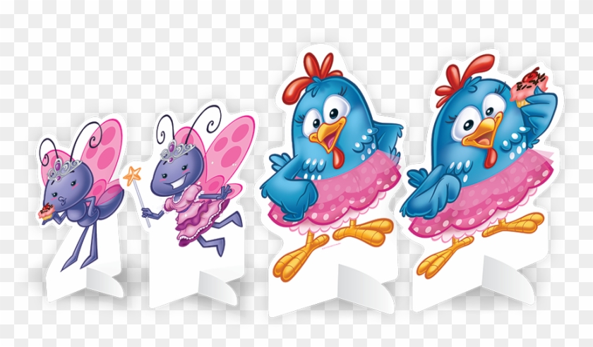 Galinha Pintadinha Rosa - Mesa De Decoração Da Galinha Pintadinha Rosa Clipart