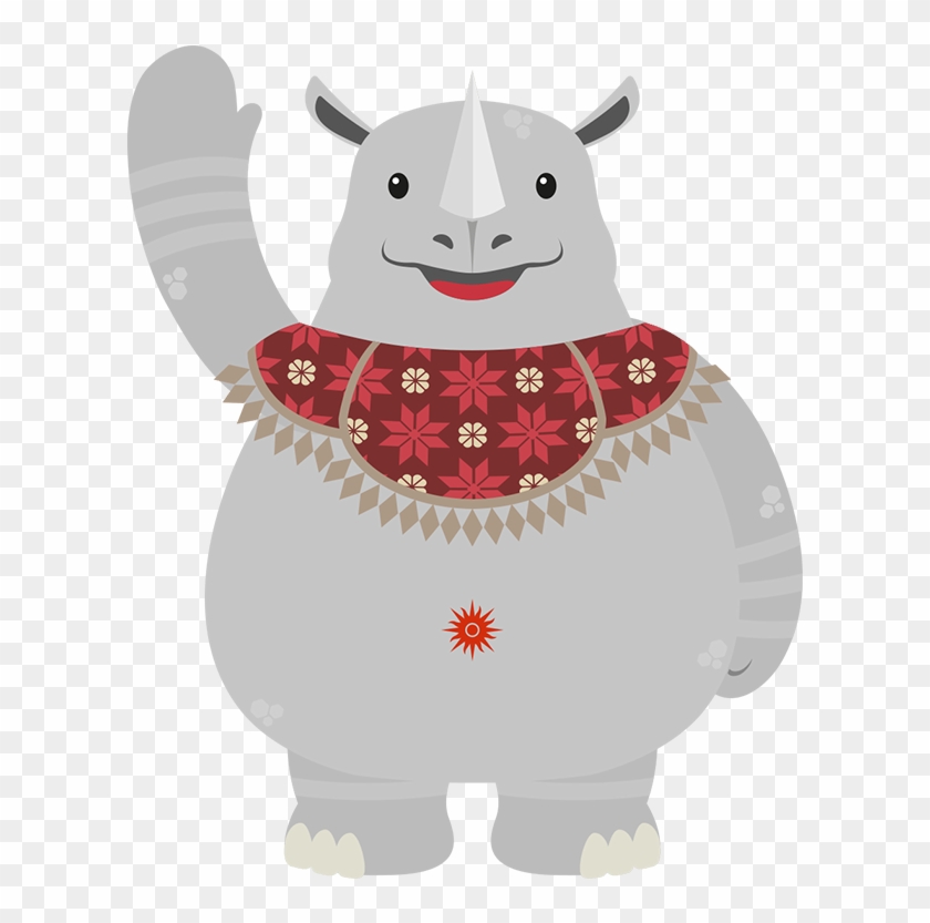 Kaka - Case Maskot Asian Games Clipart