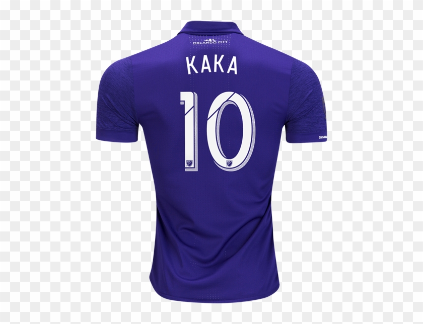 Orlando City Sc 2017 Home Jersey Kaka - Polo Shirt Clipart