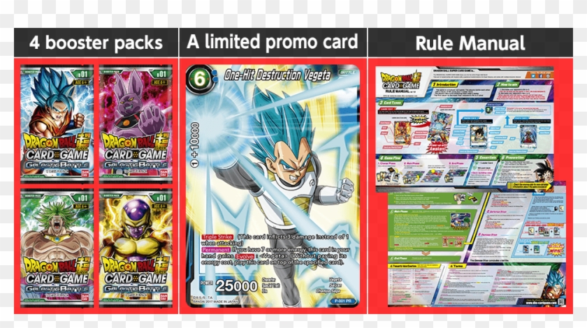 Contents - Dragon Ball Super Card Game Galactic Battle Special Clipart
