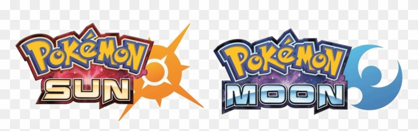 Pokemon Logo Transparent - Pokemon Sun And Moon Title Clipart #3285002