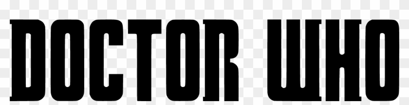 Dr Who Logo Png - Doctor Who Logo Black And White Transparent Clipart