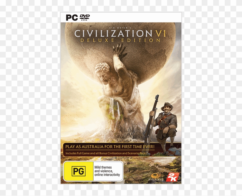 Civilization Vi Deluxe Edition - Sid Meiers Civilization Vi Pc Clipart #3285500