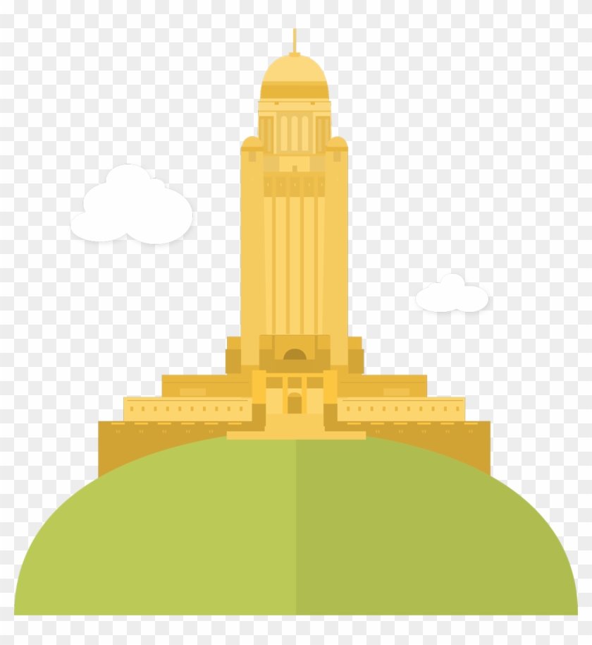 Capitol Clipart - Illustration - Png Download