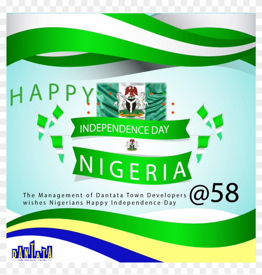 Happy Independence Day Nigerians - Graphic Design Clipart #3285925