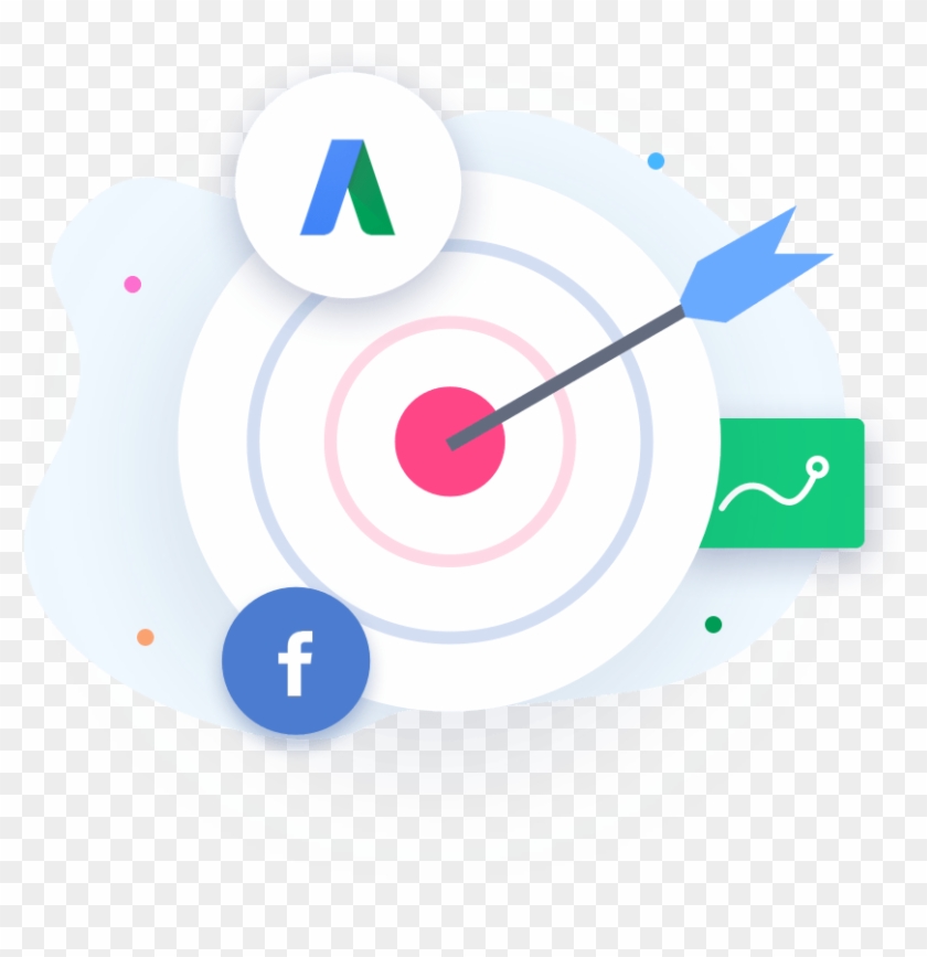 Monitor And Report On Customer Ad Campaigns Across - Circle Clipart