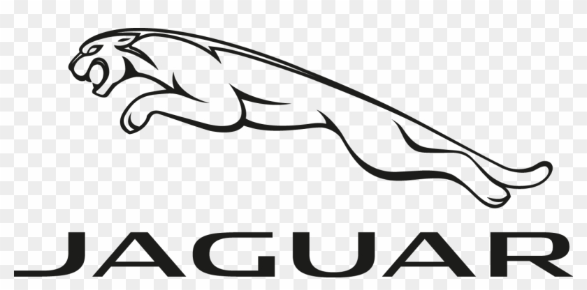 Jaguar Logo Png - Black And White Jaguar Symbol Clipart #3286102
