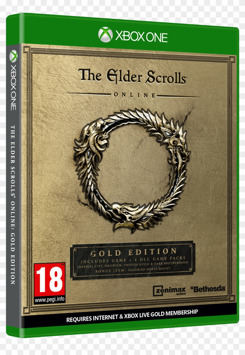 The Elder Scrolls Online Gold Edition Announced For - Elder Scrolls Gold Edition Clipart #3287106