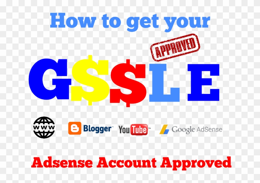 How To Get The Adsense Account Approved For Blogger, - Graphic Design Clipart