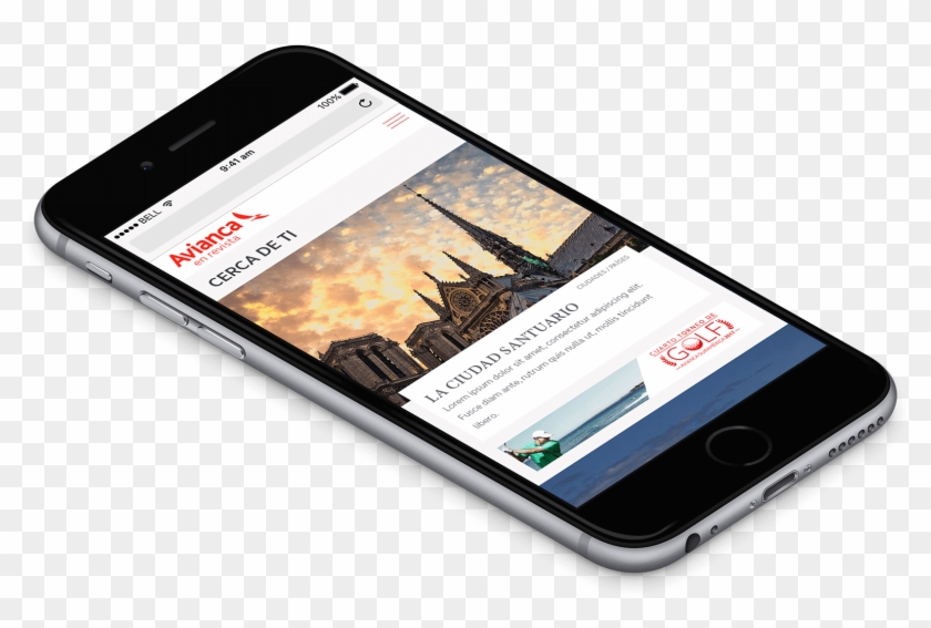 Avianca, One Of The Largest Airlines In South America, - Interface Homme Machine Smartphone Clipart #3287480