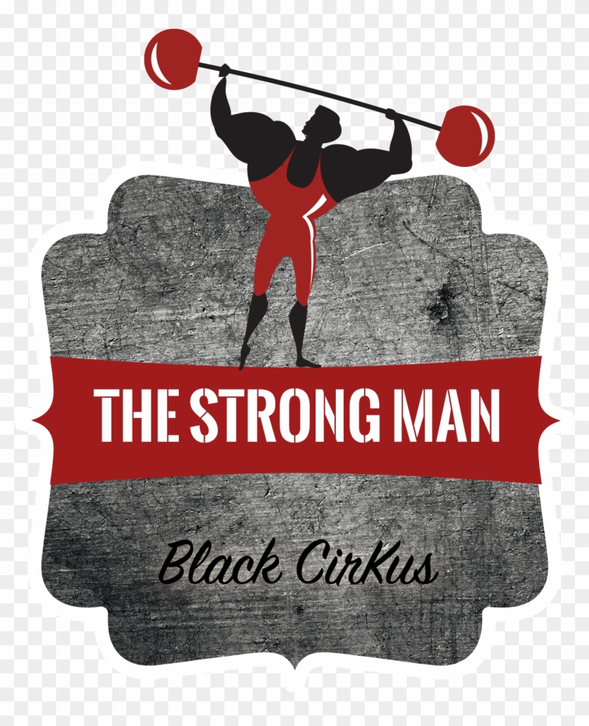 Strongman Strawberry Cream - Poster Clipart #3287541