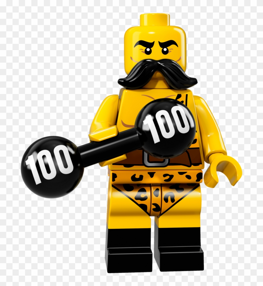 Lego Minifigures Series 17 Strong Man Clipart #3287592
