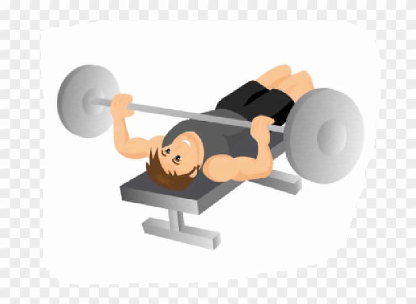 Exercise Bench Clipart Bmi - Powerlifting - Png Download #3287850