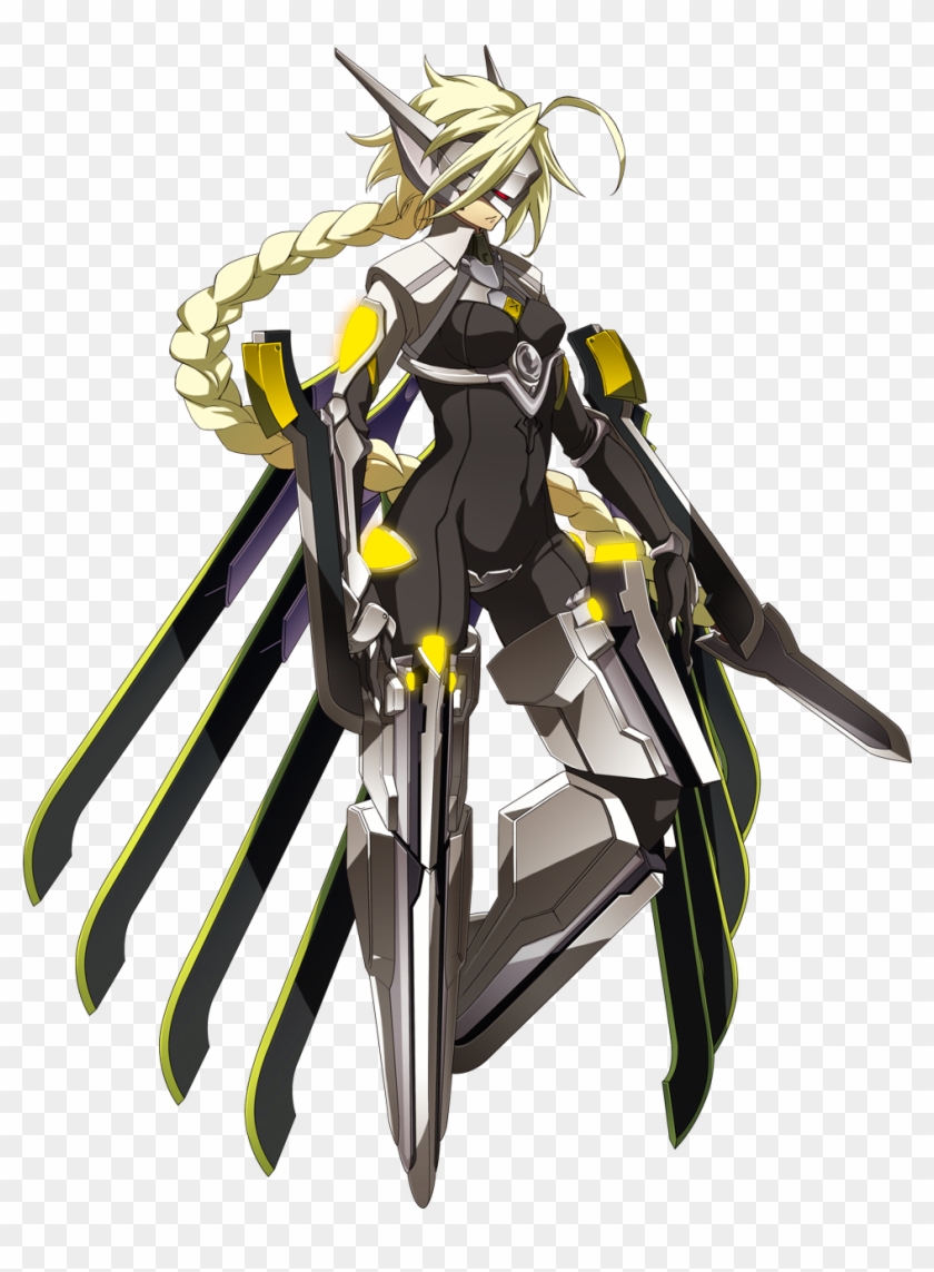 [deleted] [skin] Irelia As Lambda-11 From Blazblue - Blazblue Character Concept Art Clipart #3288159
