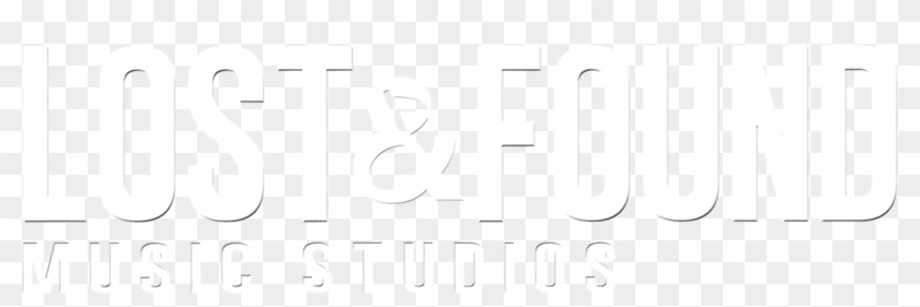 Lost & Found Music Studios - Black-and-white Clipart #3288410